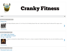 Tablet Screenshot of crankyfitness.com